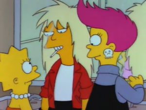 Lisa and Donna and Donna's friend (from Simpsons Wiki)
